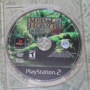 Vintage EA Games Metal of Honor: Rising Sun - Sony PlayStation 2 - 2003 - Tested